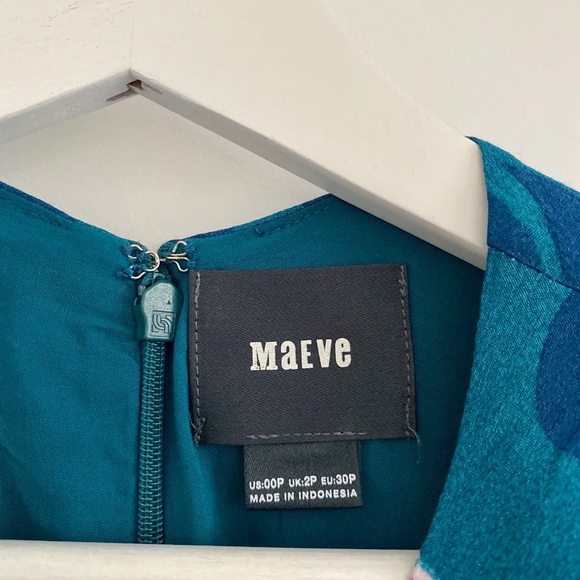 Anthropologie Maeve Elia Cold Shoulder Dress - Picture 5 of 5